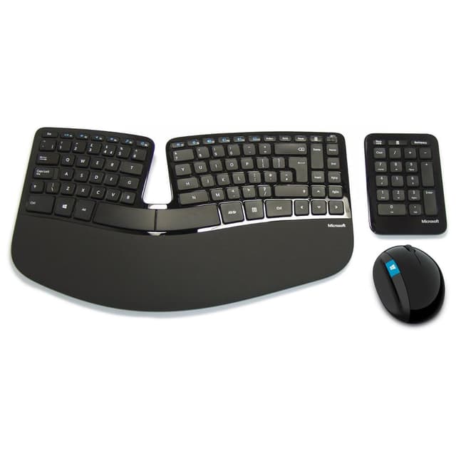 Curso Teclado Microsoft Ergonomico